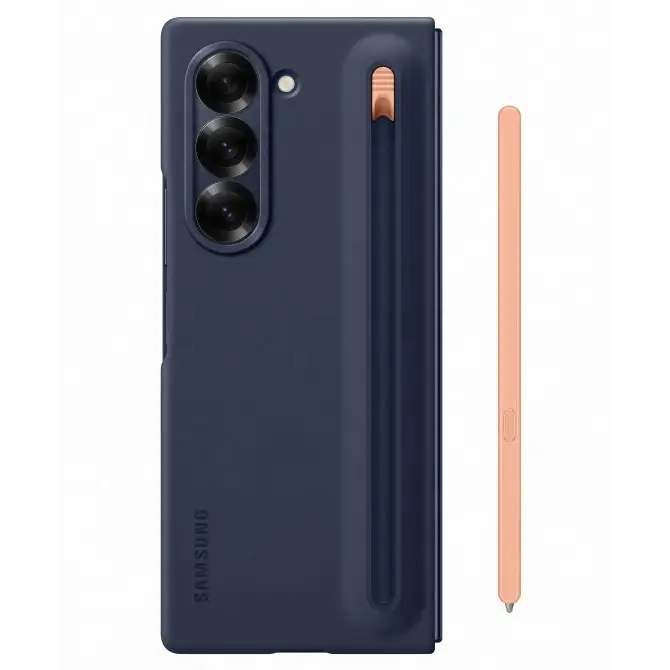 SAMSUNG S Pen Case for Galaxy Z Fold6 Navy - Калъфи и чанти<<<Аксесоари за смартфони<<<Телеком и Преносими