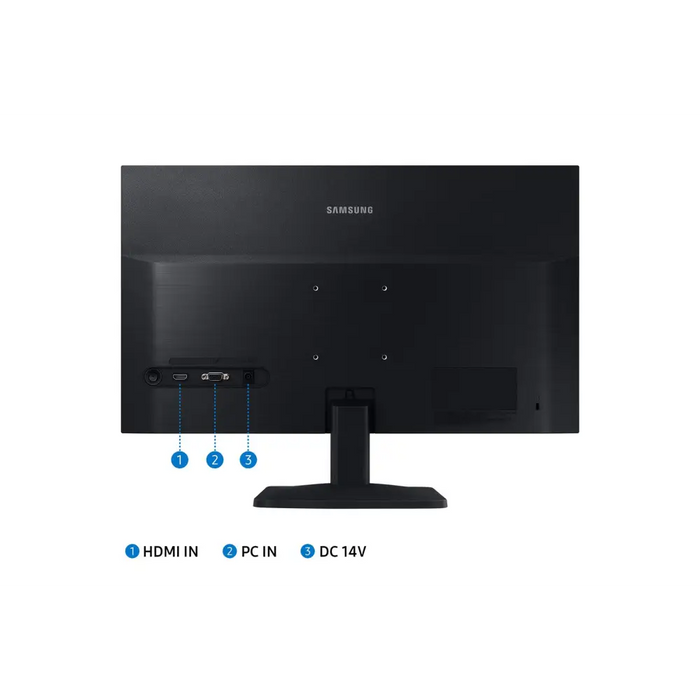Samsung S33A LED display 61 cm (24’’) 1920 x 1080 pixels Full HD Black
