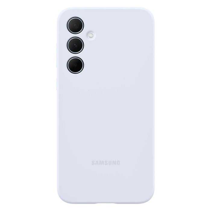 Samsung Silicone Case EF-PA356TLEGWW for Samsung Galaxy A35 - blue - Cell phone cases