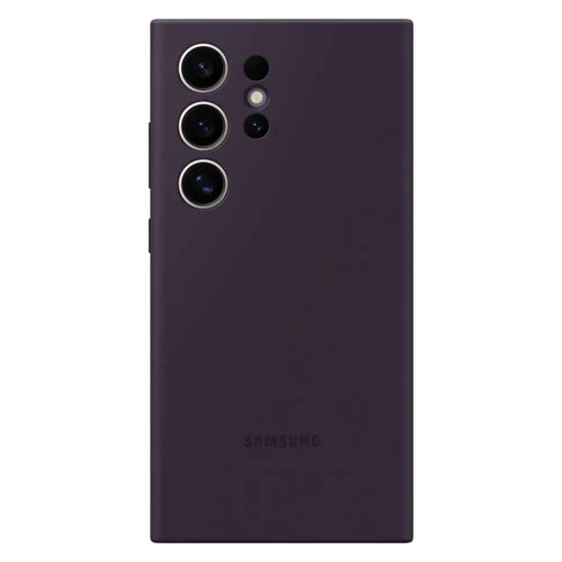 Samsung Silicone Case EF-PS928TEEGWW for Samsung Galaxy S24 Ultra - dark purple - Cell phone cases