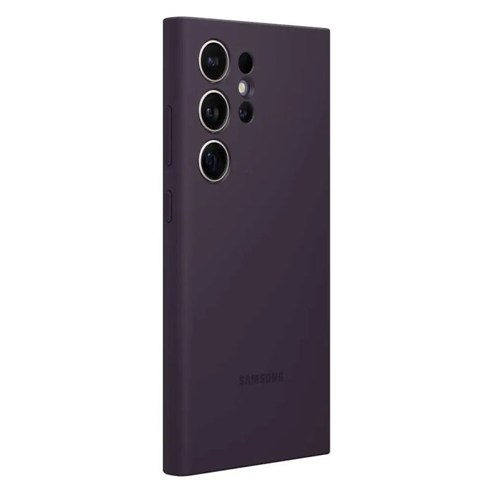 Samsung Silicone Case EF-PS928TEEGWW for Samsung Galaxy S24 Ultra - dark purple - Cell phone cases