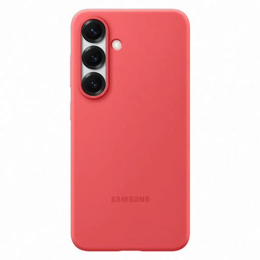 Samsung Silicone Case EF-PS931CREGWW for Samsung Galaxy S25 - red - Cell phone cases