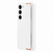 Samsung Silicone Grip Cover Case for Samsung Galaxy S23 silicone case with wrist strap white (EF-GS911TWEGWW) - Cell