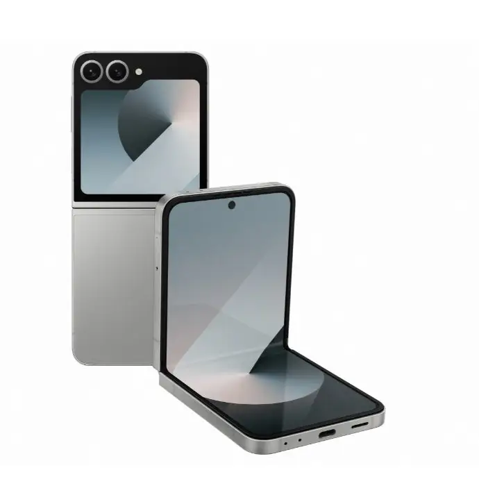 Samsung SM-F741B Galaxy Z Flip6 Dual SIM 5G 12GB RAM 256GB Silver Shadow EU - Smartphones<<<SAMSUNG Mobile