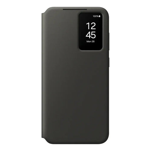 Samsung Smart View Wallet Case EF-ZS721CBEGWW for Samsung Galaxy S24 FE - Black - Cell phone cases