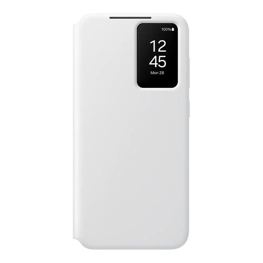 Samsung Smart View Wallet Case EF-ZS721CWEGWW for Samsung Galaxy S24 FE - White - Cell phone cases