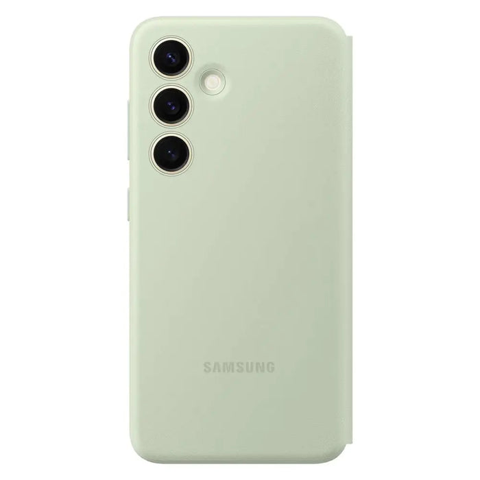 Samsung Smart View Wallet EF-ZS926CGEGWW case with flap for Samsung Galaxy S24+ - light green - Cell phone cases