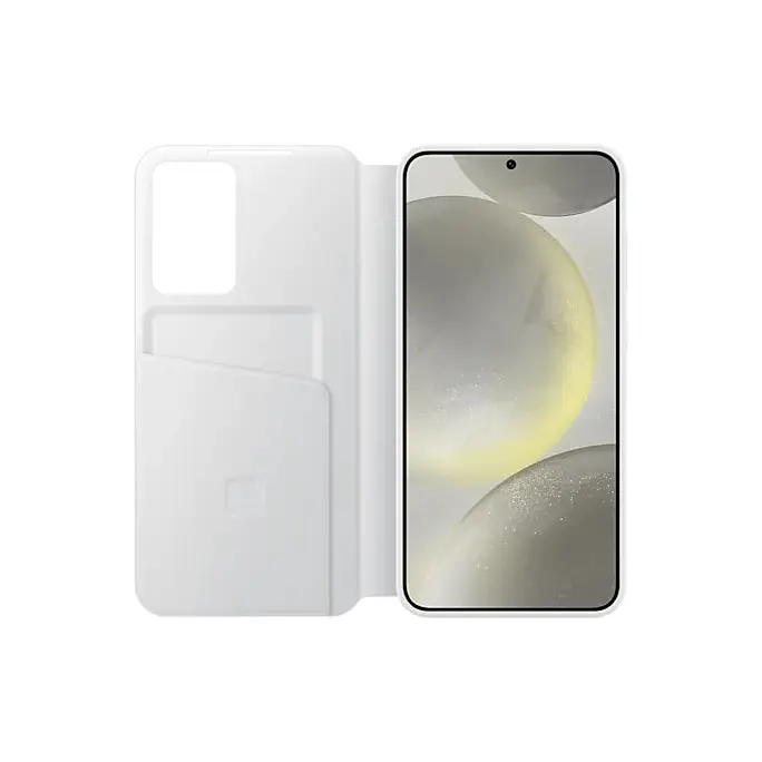 Samsung Smart View Wallet EF-ZS926CWEGWW case with flap for Samsung Galaxy S24+ - white - Cell phone cases