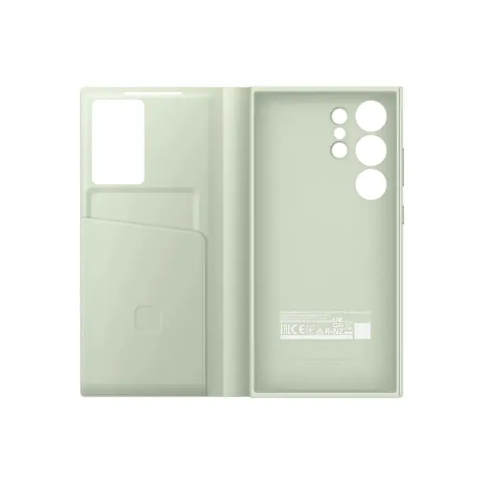 Samsung Smart View Wallet EF-ZS928CGEGWW flip case for Samsung Galaxy S24 Ultra - light green - Cell phone cases