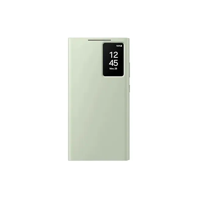 Samsung Smart View Wallet EF-ZS928CGEGWW flip case for Samsung Galaxy S24 Ultra - light green - Cell phone cases