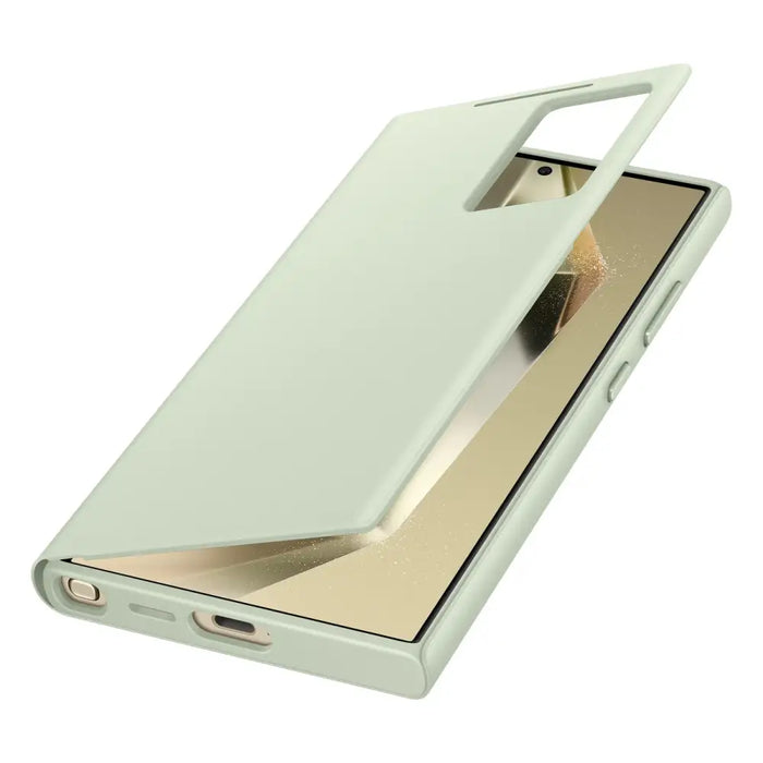 Samsung Smart View Wallet EF-ZS928CGEGWW flip case for Samsung Galaxy S24 Ultra - light green - Cell phone cases