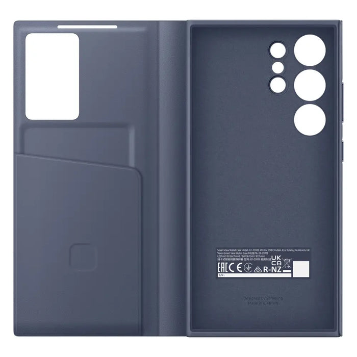 Samsung Smart View Wallet EF-ZS928CVEGWW флип калъф за Samsung Galaxy S24 Ultra - лилав - Cell phone cases
