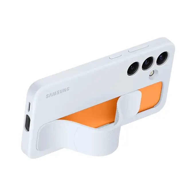 Samsung Standing Grip Case EF-GS921CLEGWW with holder / stand for Samsung Galaxy S24 - light blue