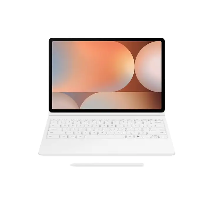 Samsung Tab S10+/S9+/S9 FE+ Book Cover Keyboard Slim White - Accessories<<<SAMSUNG Tablets<<<SAMSUNG<<<PolyComp