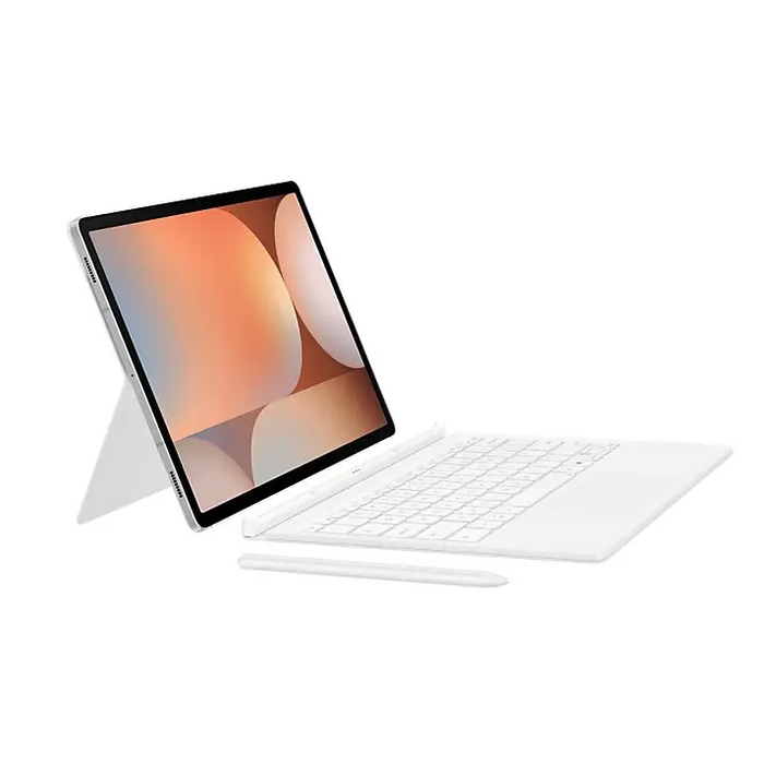 Samsung Tab S10+/S9+/S9 FE+ Book Cover Keyboard Slim White - Accessories<<<SAMSUNG Tablets<<<SAMSUNG<<<PolyComp