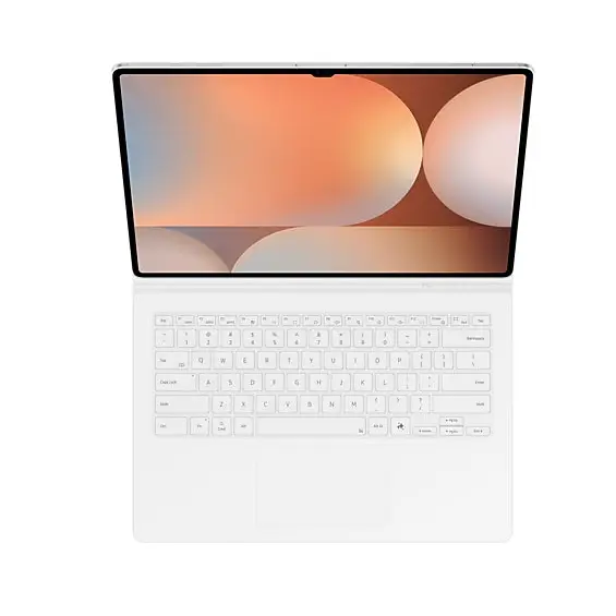 Samsung Tab S10 Ultra/S9 Ultra Book Cover Keyboard Slim White - Accessories<<<SAMSUNG Tablets<<<SAMSUNG<<<PolyComp