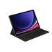 Samsung Tab S9/S9 FE Book Cover Keyboard Slim Black - Accessories<<<SAMSUNG Tablets<<<SAMSUNG<<<PolyComp&&&Аксесоари за