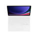 Samsung Tab S9/S9 FE Book Cover Keyboard White - Accessories<<<SAMSUNG Tablets<<<SAMSUNG<<<PolyComp