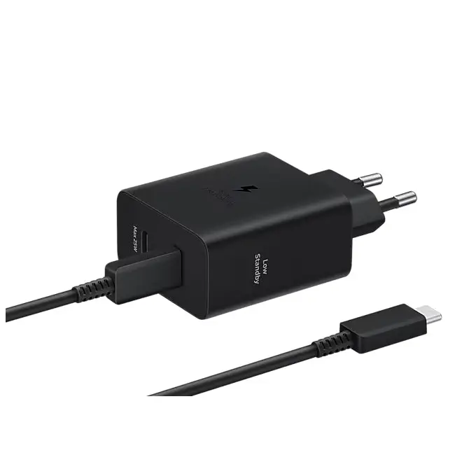 Samsung USB-C 50W charger with USB-C cable - black - Accessories<<<SAMSUNG Mobile Phones<<<SAMSUNG<<<PolyComp&&&Cell