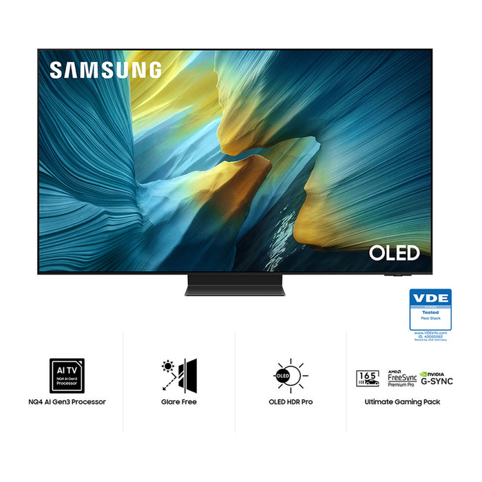 TV SAMSUNG QE55S95FATXXH, 55", OLED, 4K Ultra HD, Vision AI Smart TV, S95F (2025)