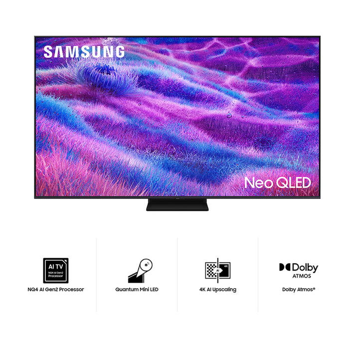 TV SAMSUNG QE65QN80FAUXXH, 65"(163 cm), Neo QLED QN80F, 4K UHD Vision AI, Smart TV (2025)