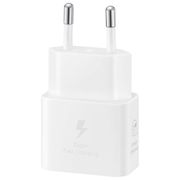 Samsung EP-T2510XWEGEU 25W SFC GaN wall charger with USB-C cable - white