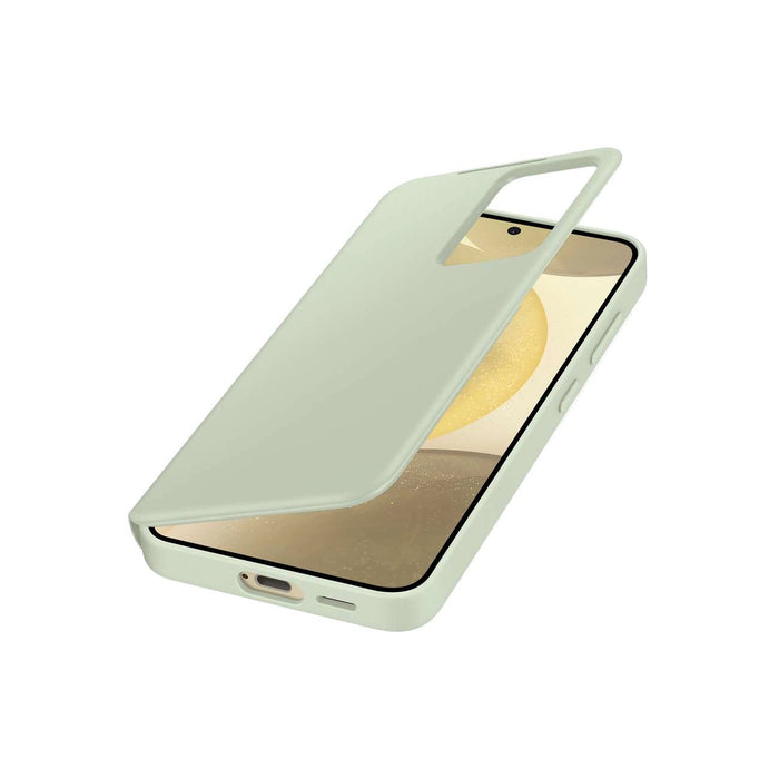 Samsung Smart View Wallet EF-ZS926CGEGWW case with flap for Samsung Galaxy S24+ - light green