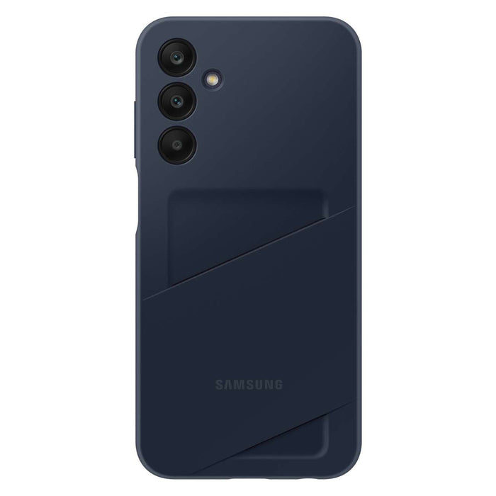 Samsung Card Slot Case EF-OA156TBEGWW with card slot for Samsung Galaxy A15 / A15 5G - black and blue
