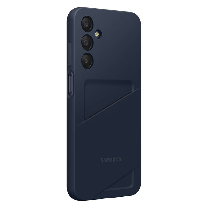 Samsung Card Slot Case EF-OA256TBEGWW with card slot for Samsung Galaxy A25 5G - black and blue