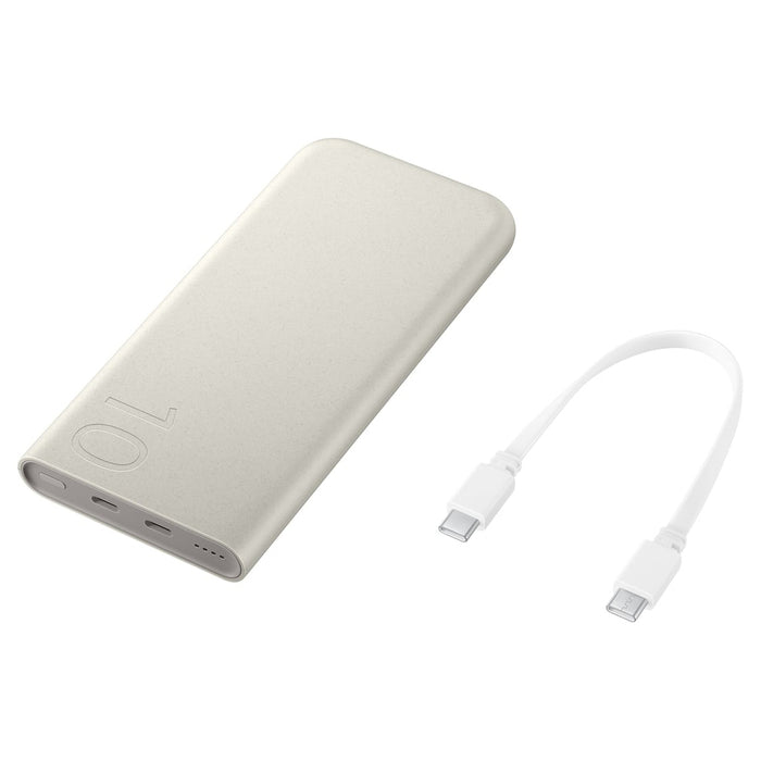 Powerbank Samsung EB-P3400XUEGEU FastCharge 2x USB-C 25W 10000mAh - beige