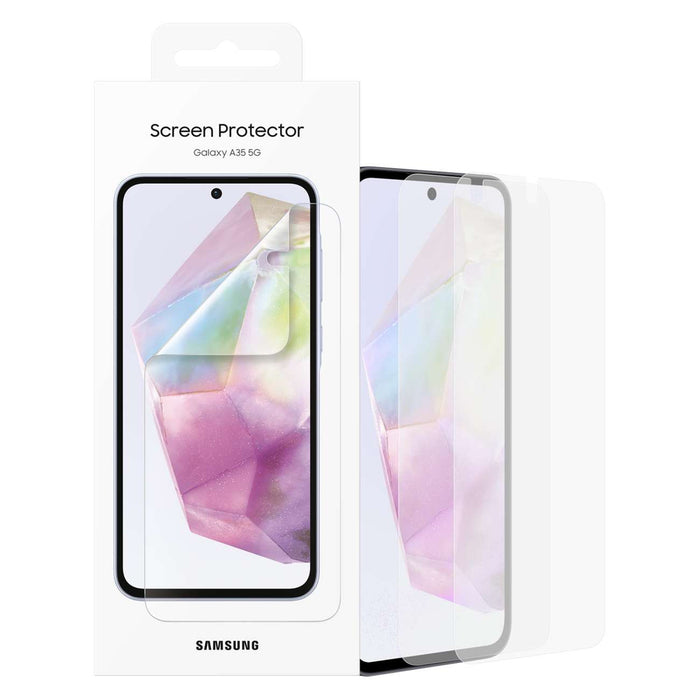 Samsung EF-UA356CTEGWW screen protective foil for Samsung Galaxy A35 (2 pcs)
