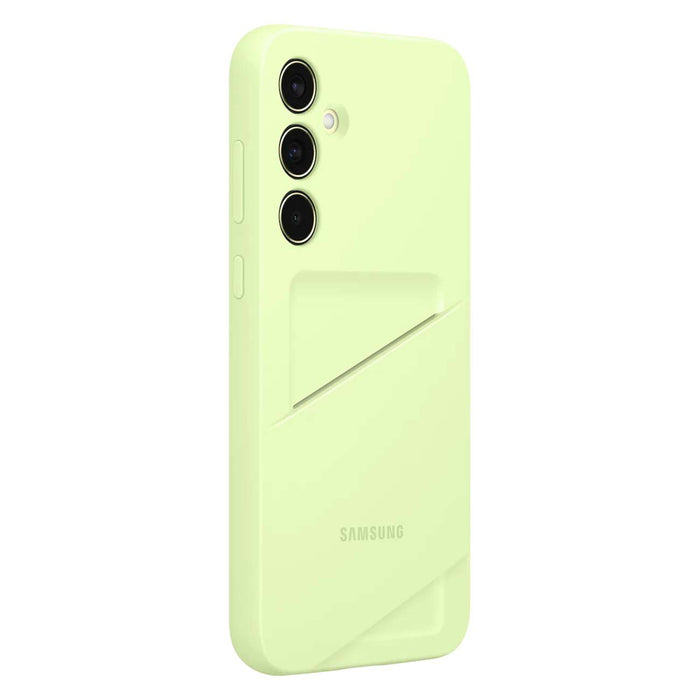 Samsung Card Slot Case EF-OA356TMEGWW with card slot for Samsung Galaxy A35 - green