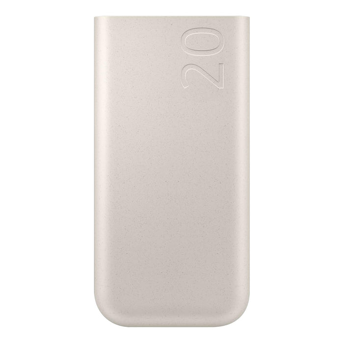 Powerbank Samsung EB-P4520XUEGEU 20000 mAh 3x USB-C 45W SFC - beige