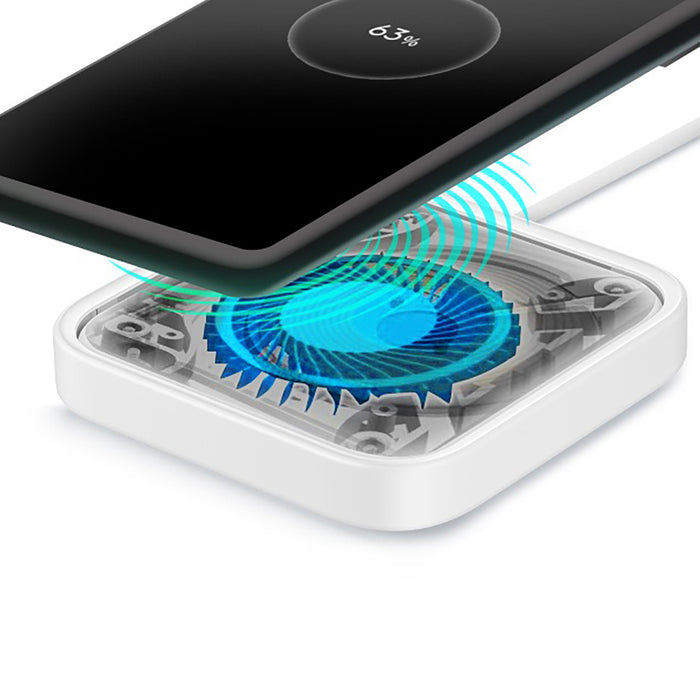 Samsung Wireless Charger Pad EP-P2400TWEGEU 15W inductive charger - white + mains charger