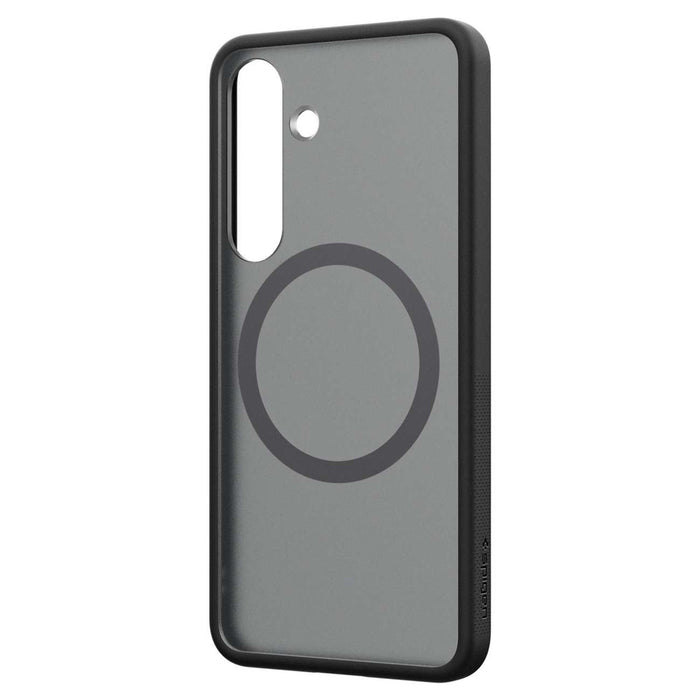 Spigen Capella GP-FPS931PGBJW Silicone Case with MagFit Magnetic Ring for Samsung Galaxy S25 - Black