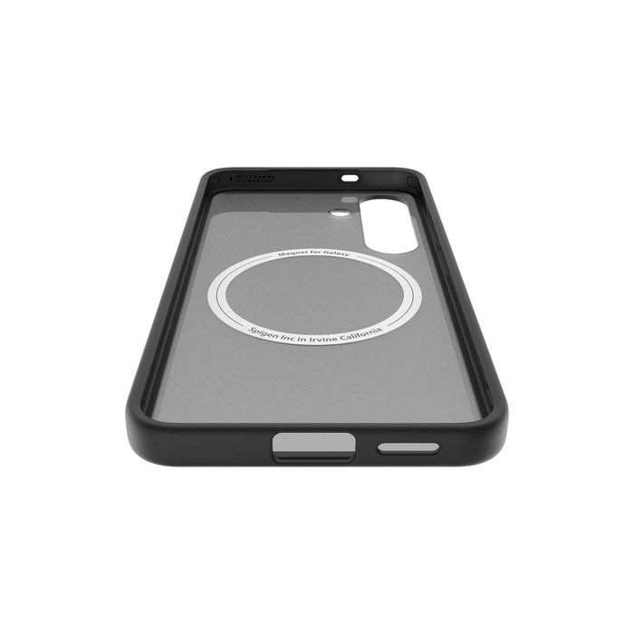 Spigen Capella GP-FPS931PGBJW Silicone Case with MagFit Magnetic Ring for Samsung Galaxy S25 - Black