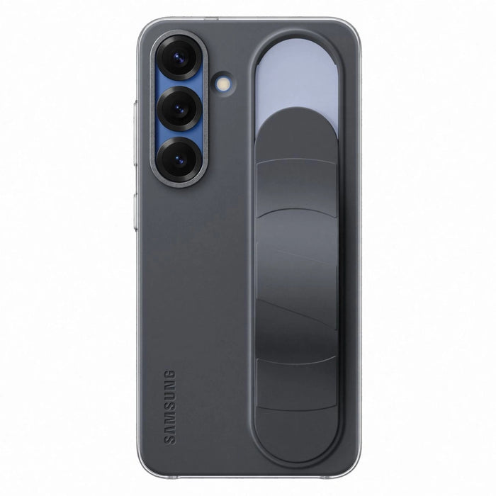Samsung Standing Grip Case EF-GS936CBEGWW Silicone Case with Holder / Stand for Samsung Galaxy S25+ - Black