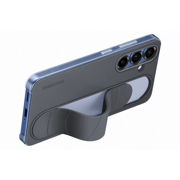 Samsung Standing Grip Case EF-GS936CBEGWW Silicone Case with Holder / Stand for Samsung Galaxy S25+ - Black