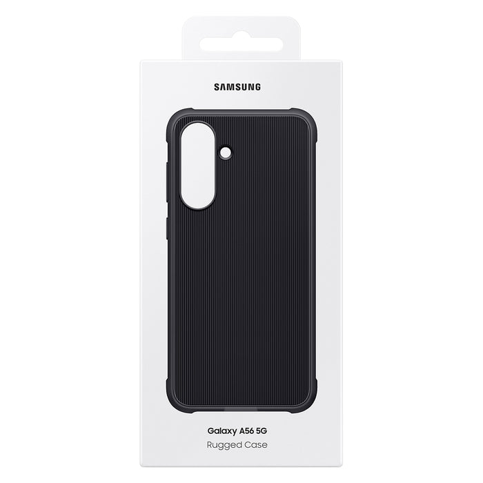 Samsung Rugged Silicone Case EF-RA566CBEGWW for Samsung Galaxy A56 5G - Black