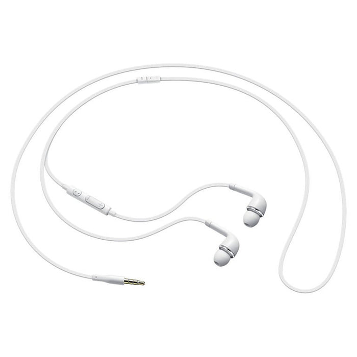 Samsung EHS64AVFWE Wired Headphones Mini Jack 3.5mm Stereo Hi-Fi (Bulk - Replacement Packaging) - White