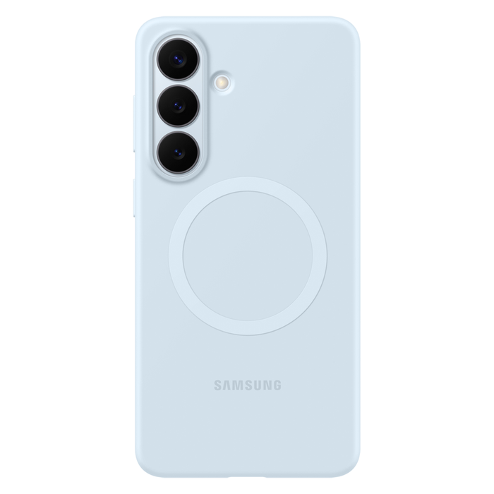 Samsung Silicone Magnet Case for Samsung Galaxy S26, MagSafe Compatible - Blue