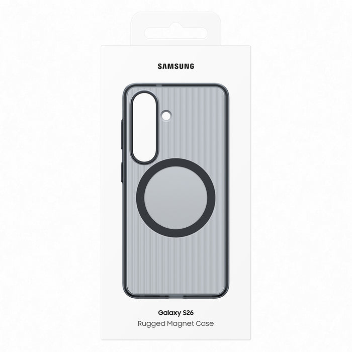 Samsung Rugged Magnet Case for Samsung Galaxy S26, MagSafe Compatible - Black