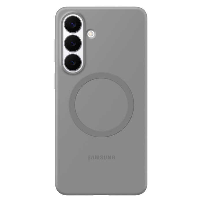 Samsung Silicone Magnet Case for Samsung Galaxy S26+, compatible with MagSafe - gray