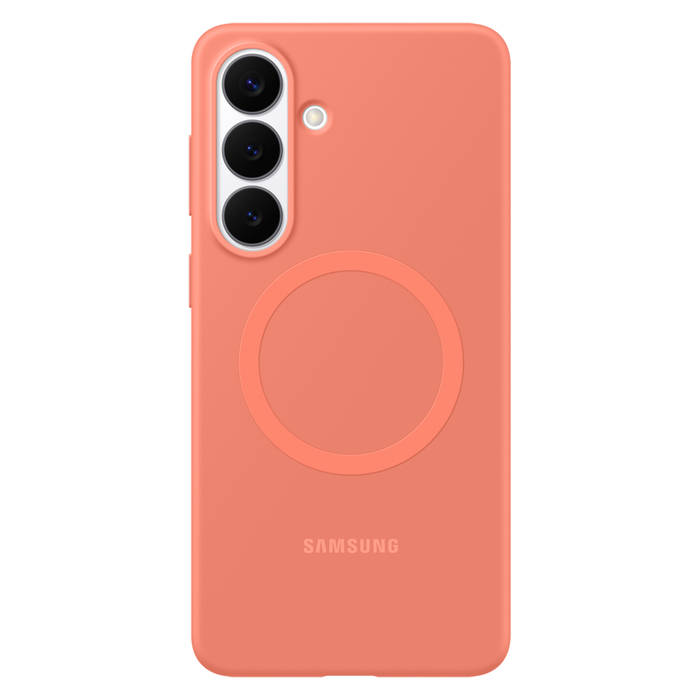 Samsung Silicone Magnet Case for Samsung Galaxy S26+, compatible with MagSafe - red