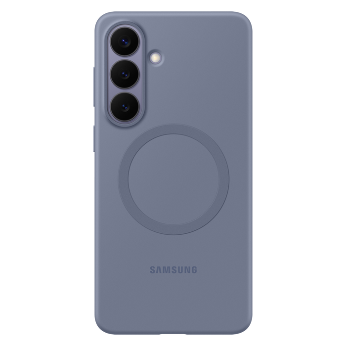 Samsung Silicone Magnet Case for Samsung Galaxy S26+, compatible with MagSafe - purple
