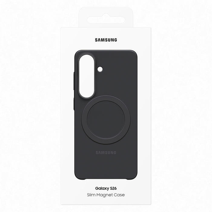Samsung Slim Magnet Case for Samsung Galaxy S26+, compatible with MagSafe - black