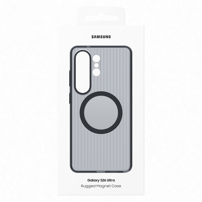 Samsung Rugged Magnet Case for Samsung Galaxy S26 Ultra, MagSafe Compatible - Black