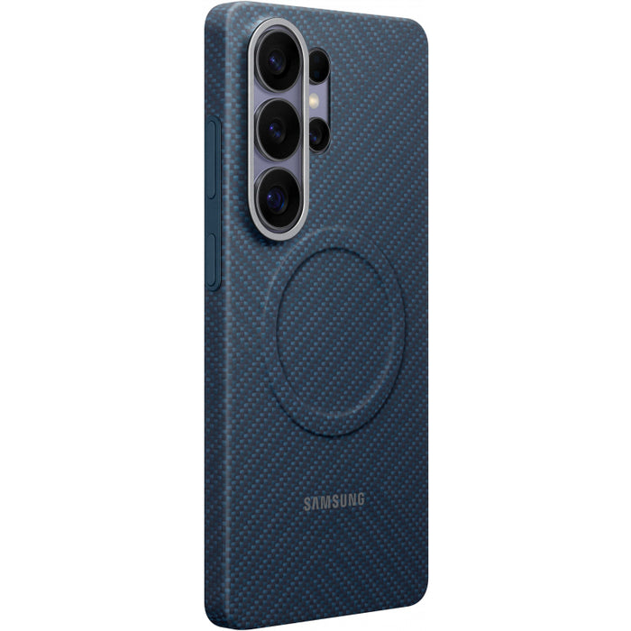 Samsung Carbon Magnet Case for Samsung Galaxy S26, MagSafe Compatible - Blue