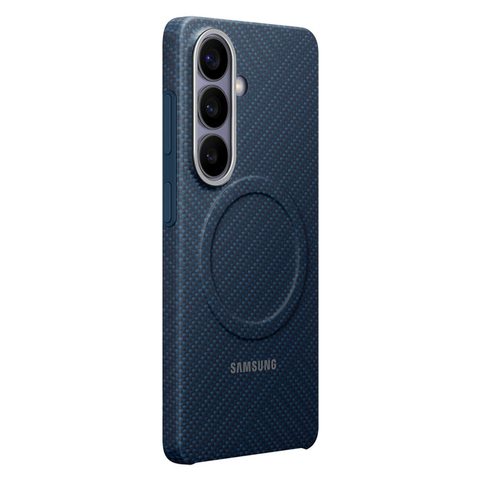Samsung Carbon Magnet Case for Samsung Galaxy S26, MagSafe Compatible - Blue