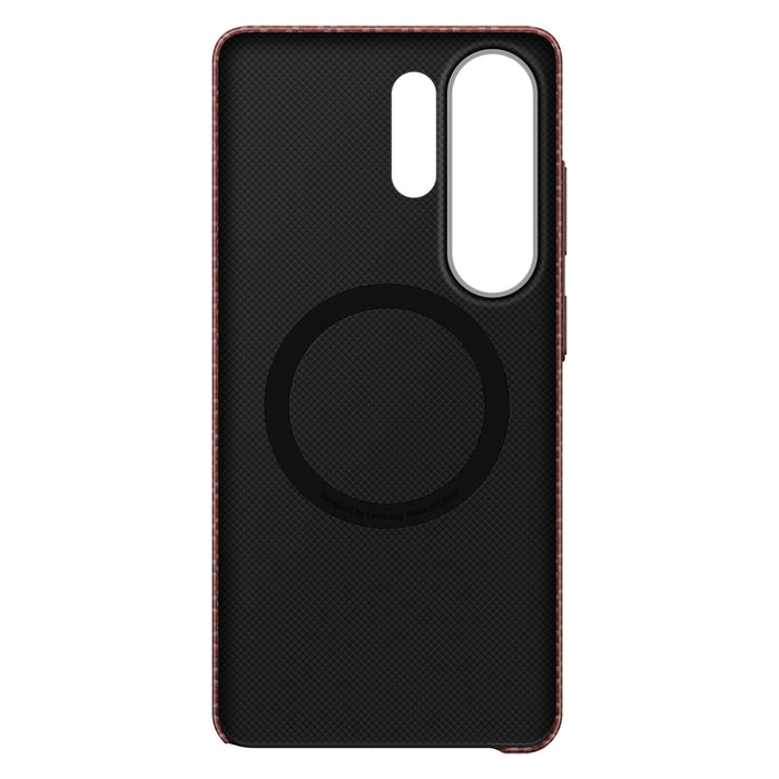 Samsung Carbon Magnet Case for Samsung Galaxy S26 Ultra, MagSafe Compatible - Red